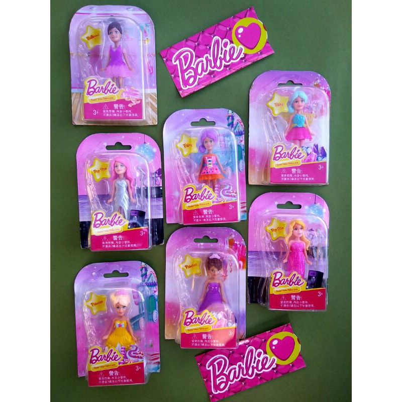 Mainan Boneka Barbie Mini Make Believe Mattel DVW34 