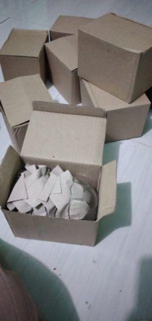 Mangkok Beling Kemasan Box Isi 15pcs Gratis Kartu Ucapan