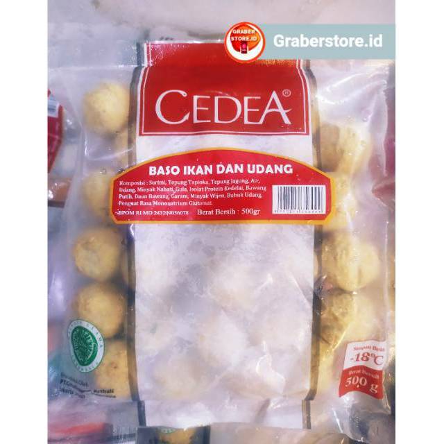 

cedea baso ikan dan udang 500gr