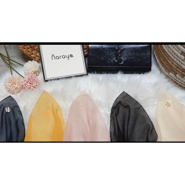 Nara square premium,naraya scarf