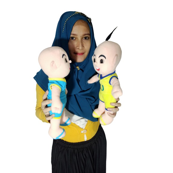 Boneka 1 SET UPIN DAN IPIN dapat 2 boneka ya