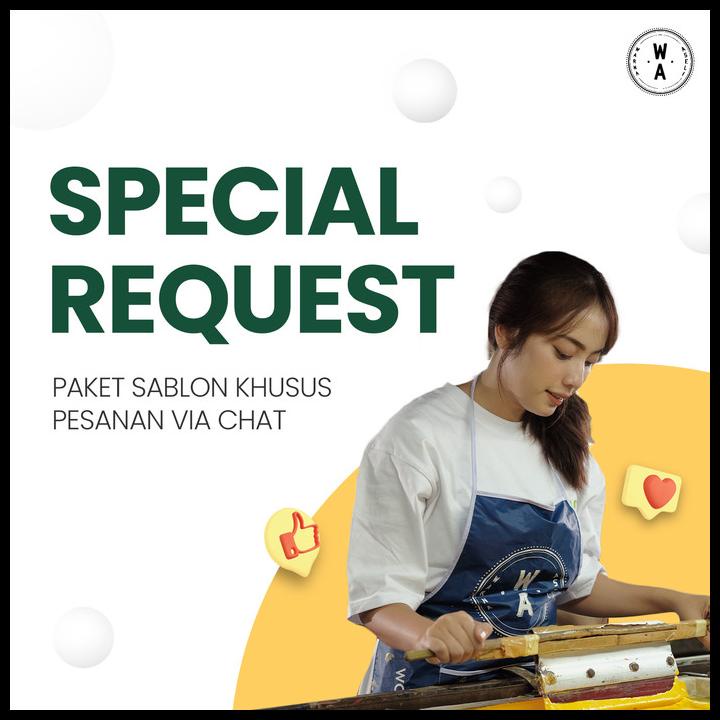 

Terbaru!!!! Paket Sablon By Request - Reyner