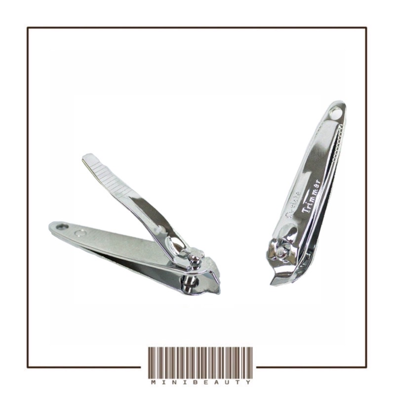 gunting kuku miring stainless steel gunting kuku sudut manicure pedicure corner nail clipper