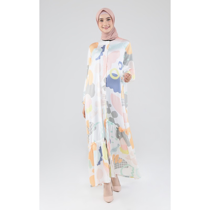 HIJUP x Nadjani Dress New Shafa White