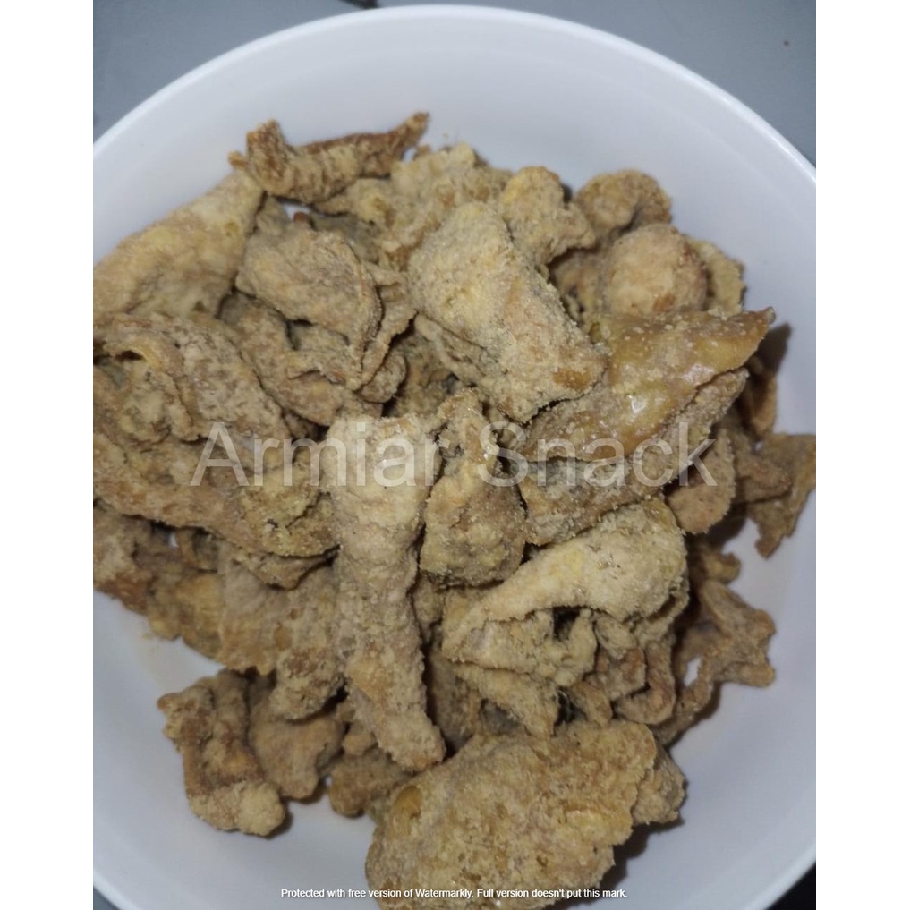 

Snack Kering (Kulit / Usus Kering) 250gr