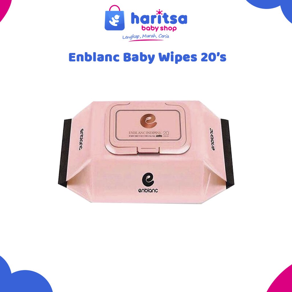 Enblanc Baby Wipes 26’s / Tisu Basah Bayi Natural Organic