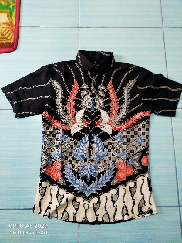Kemeja Batik Pria Slimfit Modern Cbs