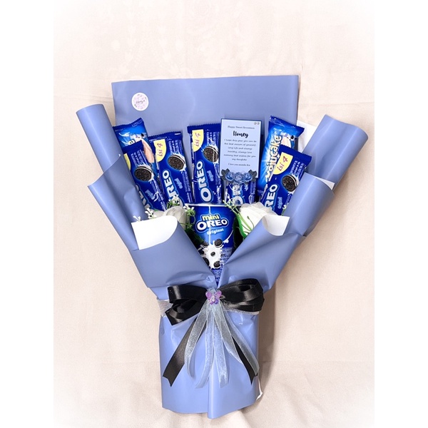 

Buket Snack/custom buket/buket makanan/buket wisuda murah