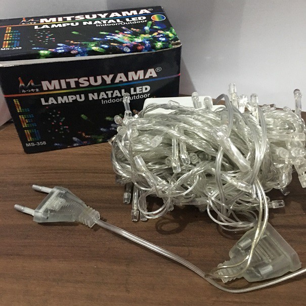 Lampu Natal LED TUMBLR Twinkle Kelap Kelip Rainbow MItsuyama MS358