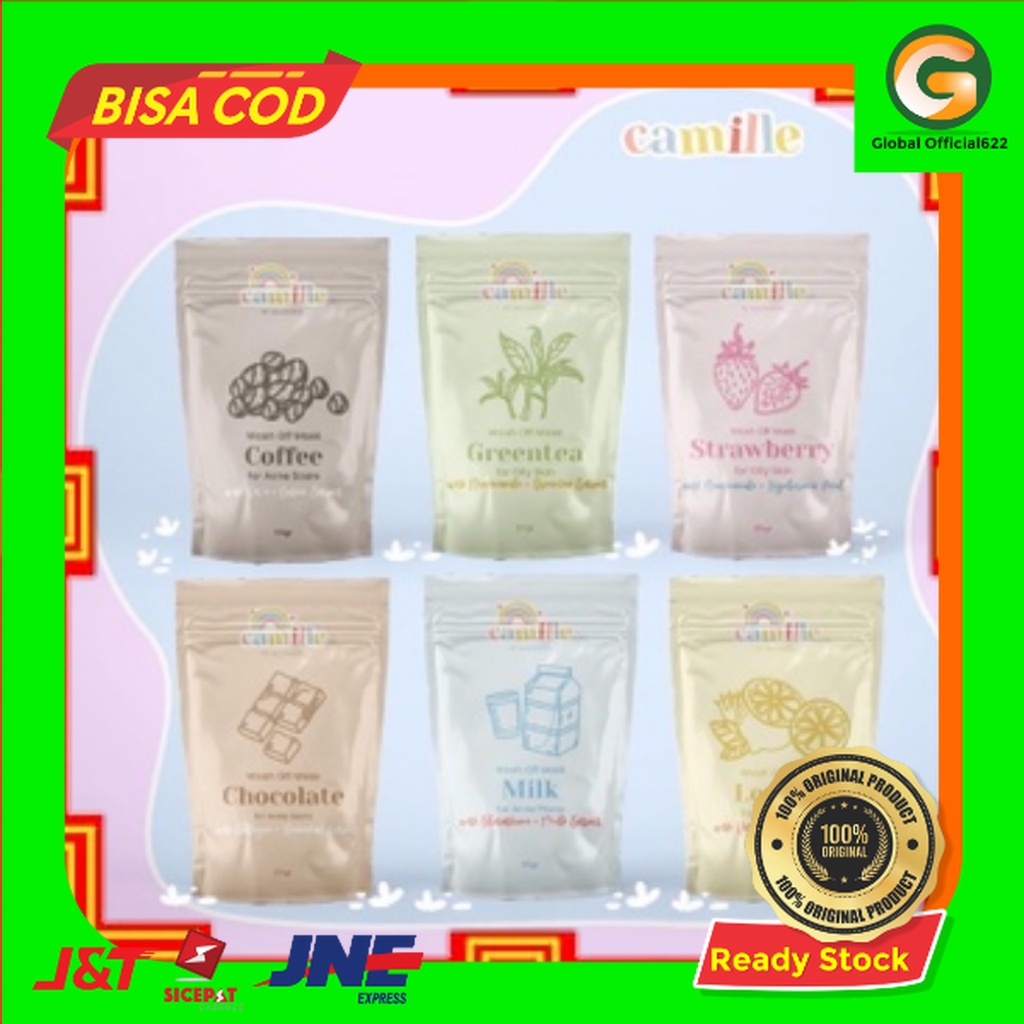 [ READY STOK ] Masker Organik Camille Beauty