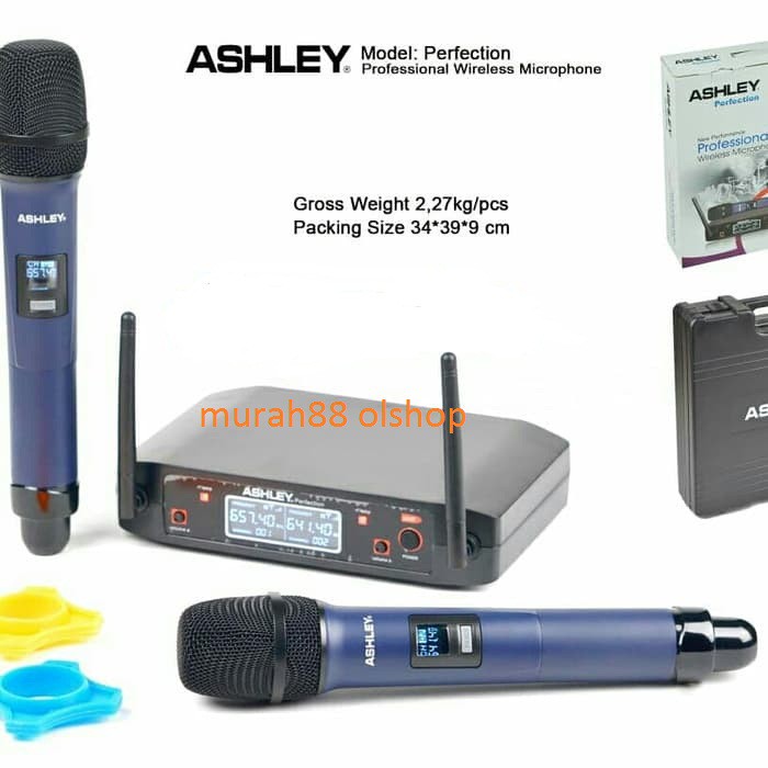 mic wireless Ashley perfection original