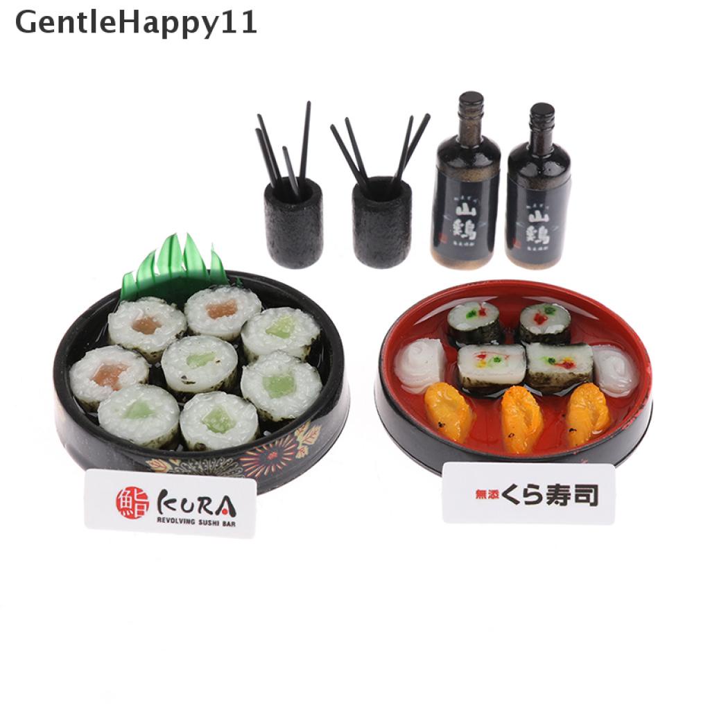 Gentlehappy Dollhouse Miniatur Janpanese Sushi Rice Untuk Dekorasi Rumah Boneka Pretend food