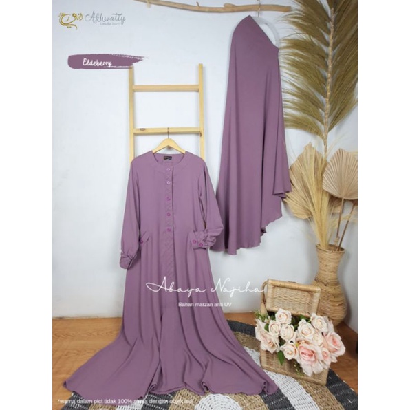 Setelan gamis Abaya Mazen Marzan ori Sultan