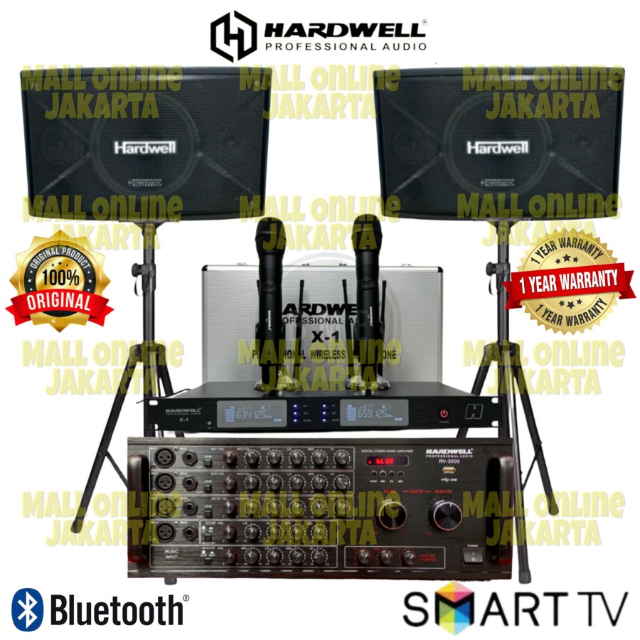 Paket karaoke Hardwell 10 inch Pro 10 ii Bluetooth sound system