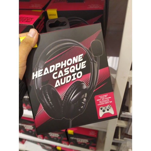 HEADPHONE HEADSET MINISO MURAH ORI