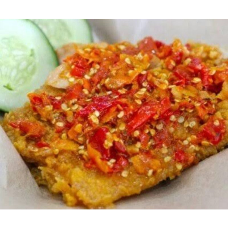 

sambel chicken geprek