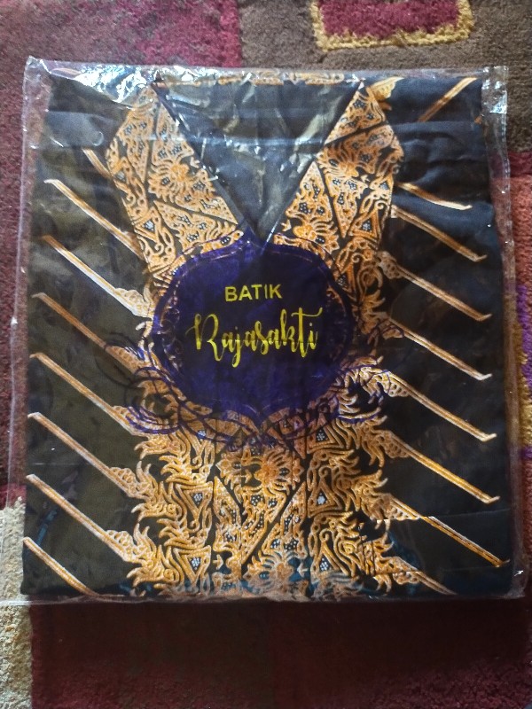 Kemeja Batik Mangkubumi Pen Rajasakti Pakaian Pria Batik Formal Lengan Pendek Berfuring