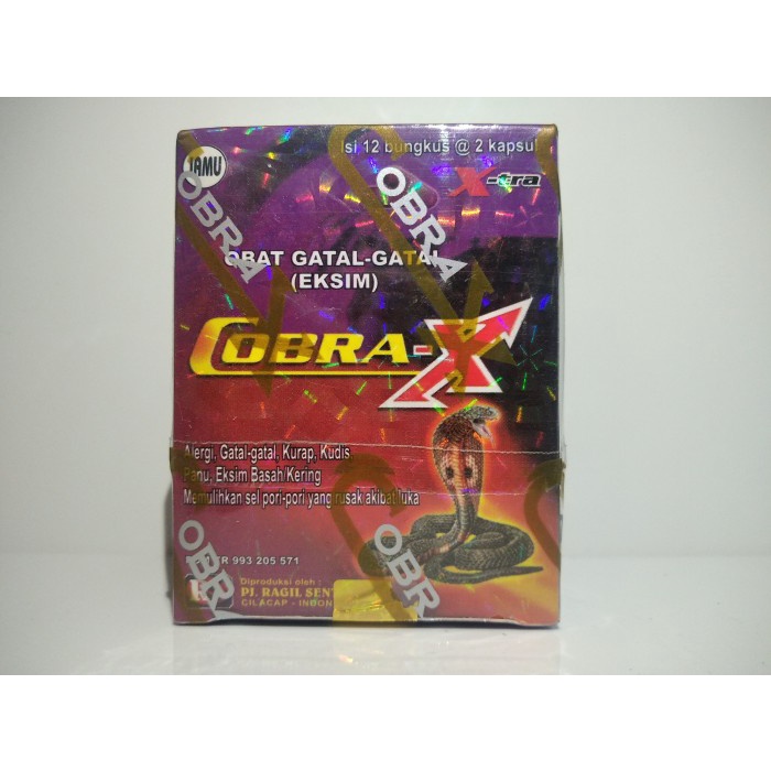 

Jamu Cobra X Gatal Kapsul