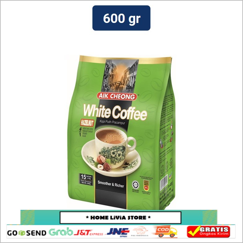 

Aik Cheong White Coffee Hazelnut 600 gr