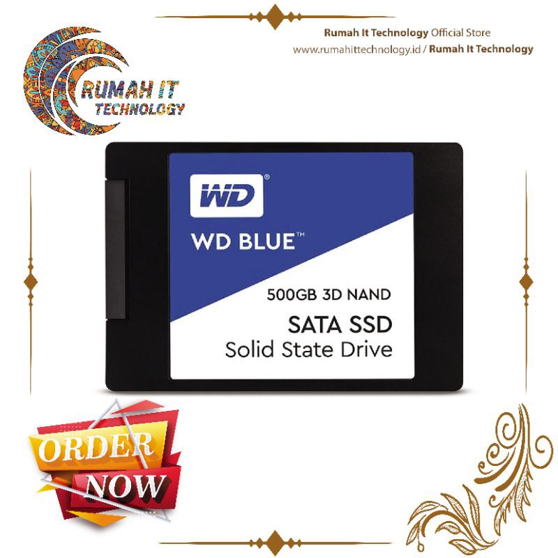 SSD WD Blue 500GB 3D Nand SATA 3
