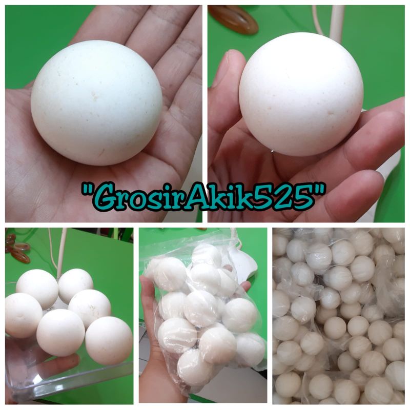 Batu mutiara tidar batu tidar jumbo bulat putih