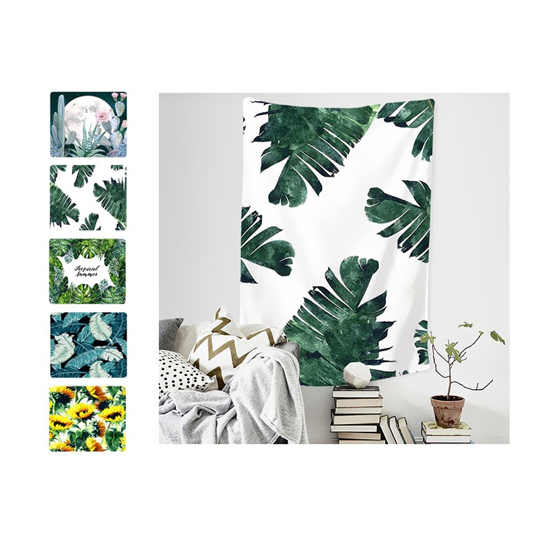 AONEZ Sticker Hiasan  dinding  motif Bunga  untuk ruangan 150 
