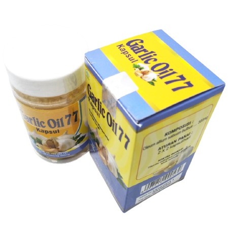 Kapsul Garlic Oil 77 Ekstrak Bawang Putih Isi 60