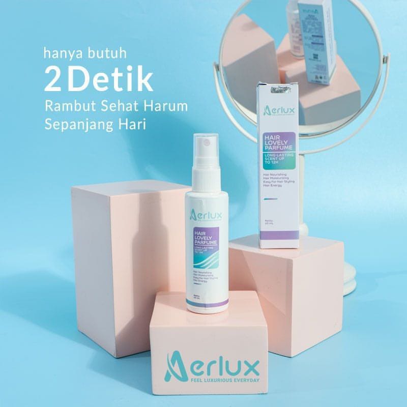 100%ORIGINAL Parfum Rambut Aerlux SERUM Aerlux / Serum Rambut Anti Megar / Serum Anti Lepek Anti Ketombe / Anti Hair Fall / Rambut Anti