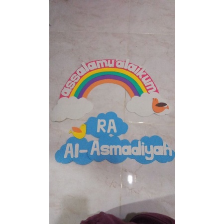 

Hiasan Pintu Rumah/Kantor/Sekolah/Assalamualaikum