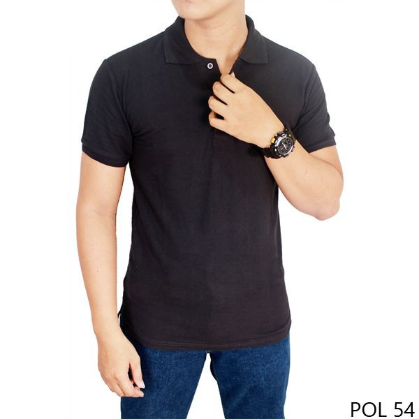 Kaos Polo Shirt Kerah Pria / Men / Laki - Laki Polos / 100% Cotton Pique / Premium Quality (COMB)