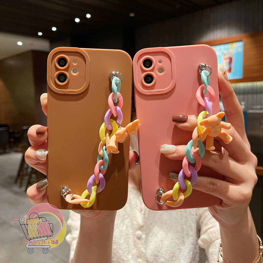 SOFTCASE PROCAMERA RANTAI OPPO A3S A1K A15 A15S A16 A52 A92 A53 A33 A9 A5 A54 A74 PL1838