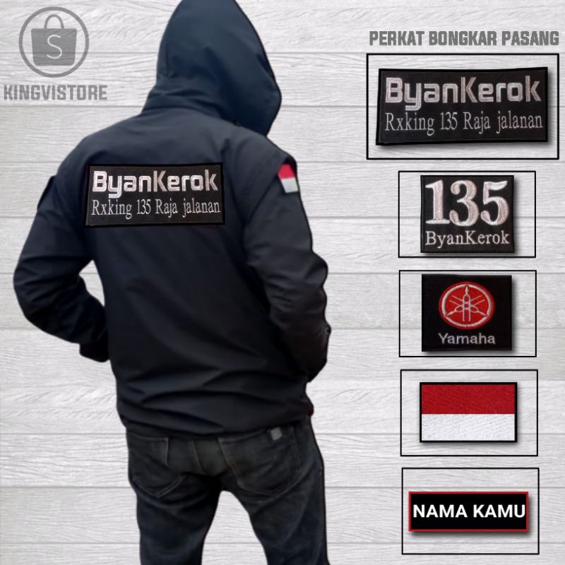 Jaket Rx King-Byankerok-Jaket Motor-Free Request Nama Semamu Mu