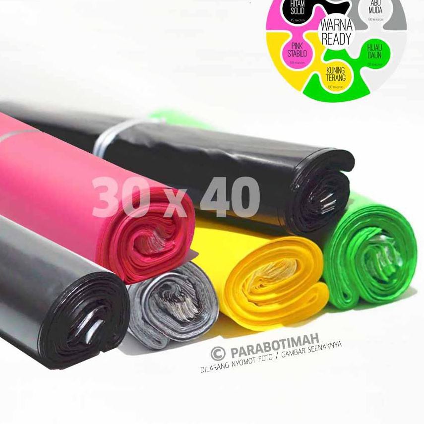 

➽ Polymailer plastik packing 30x40 SILVER METALIK CAKEP isi 50 premium look murah Bandung ➼