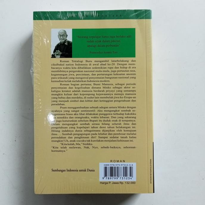 Bumi Manusia Pramoedya Ananta Toer Cod Dan Best Seller