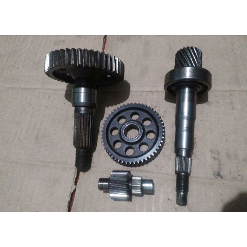 Gigi Rasio Transmisi Gearbox Assy Beat Karbu - Spacy Karbu Original