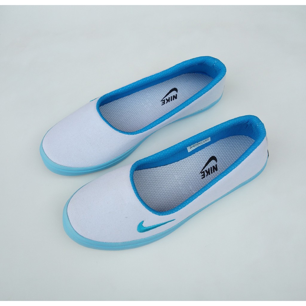 SEPATU WANITA SLIP ON 01 PUTIH TOSCA/SEPATU IMPORT/SEPATU FLAT/FLAT SHOES/SEPATU SLIP ON