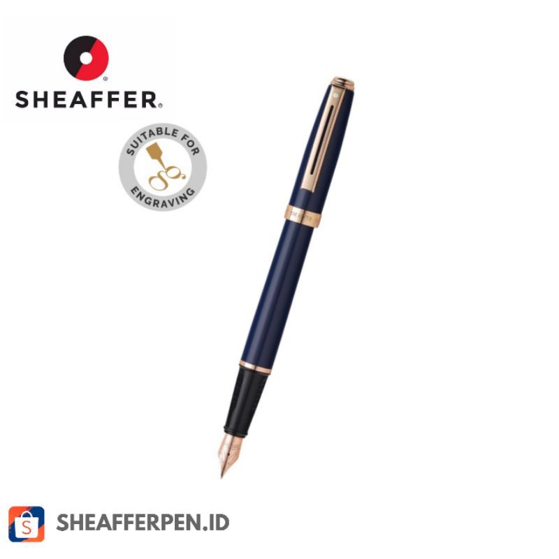 

Sheaffer® Prelude® Cobalt Blue Fountain Pen