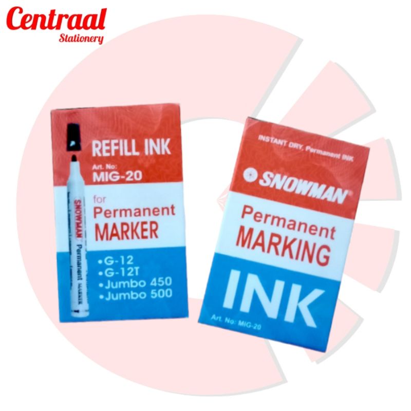 

Tinta Spidol Snowman Marker Permanent