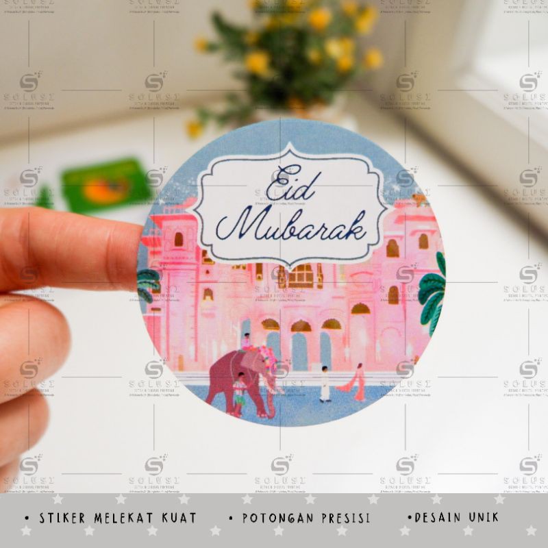 

Stiker Lebaran Bulat