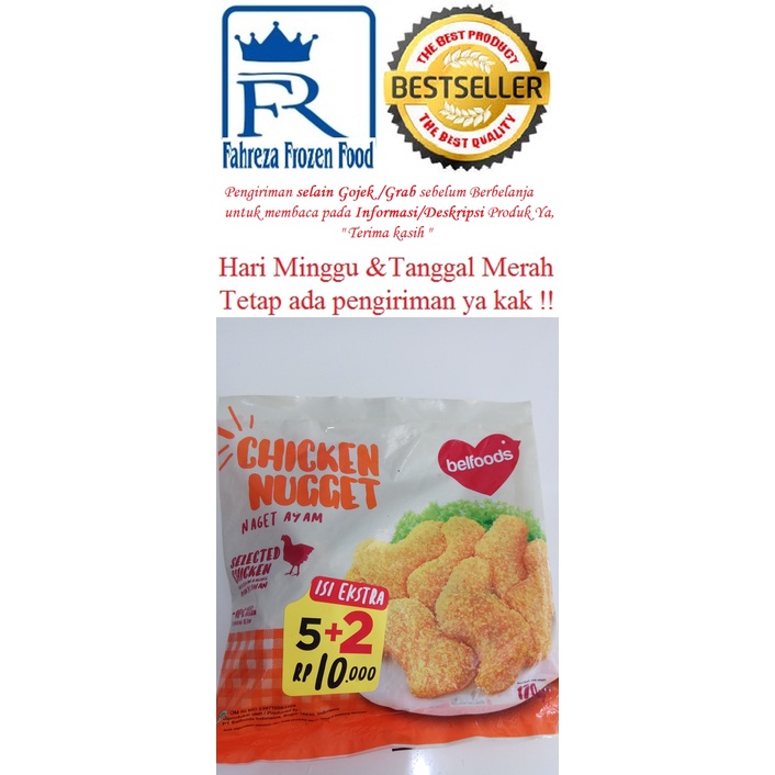 

Belfoods Chicken Nugget 170 Gram Harga Hemat