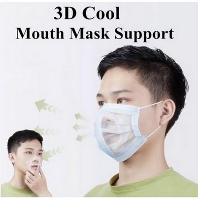 OS Penyangga MAsker 3D Mask Bracket SIlikon SIrkulasi Udara