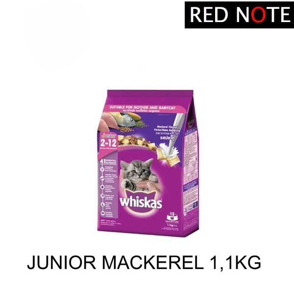 Whiskas Junior Mackarel 1.1kg