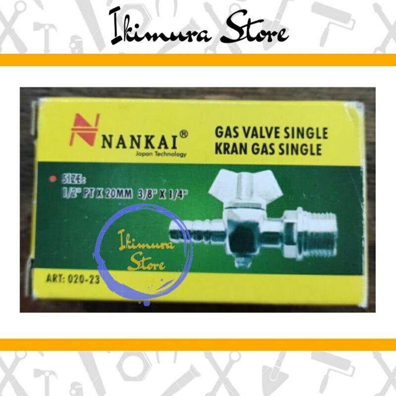 Kran Gas Single NANKAI Keran Gas