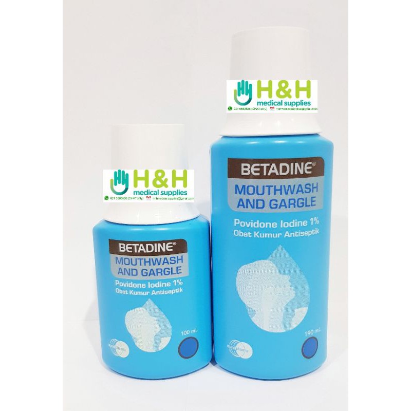 Betadine Kumur / Betadine Mouthwash