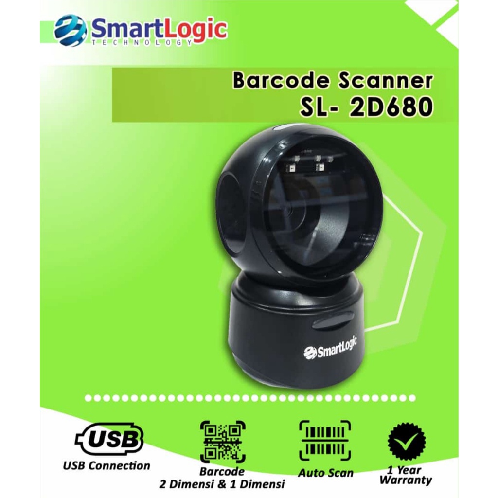 Barcode Scanner OMNI 2D SMARTLOGIC SL-2D680 USB