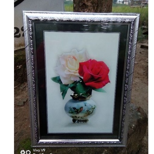 TERMURAH 10Rs pigora pigura figura pigura frame bingkai foto/sertifikat minimalis ukir 10 Rs/A4 fiber linen kertas warna emas, putih, hitam, silver