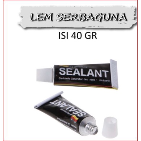 Lem Serbaguna Super Kuat Lem Dinding Kuat Anti-bor Cepat Kering SEALANTFIX 40g Untuk Dinding Kaca Ka