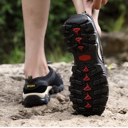 {FREE BOX} Sepatu Hiking Outdoor Pria - KJ-56