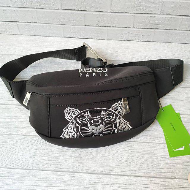  Tas  Pria Kenzo  Neoprene Tiger Bumbag Shopee Indonesia