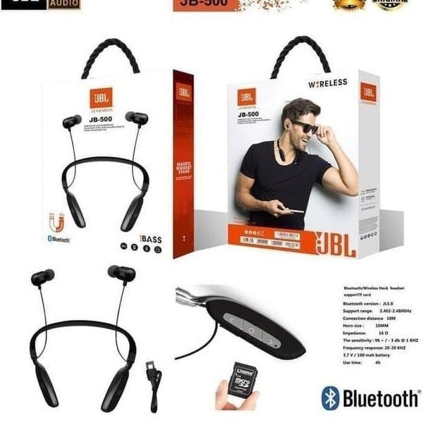 HEADSET Handsfree Bluetooth Jbl Jb500 Stereo